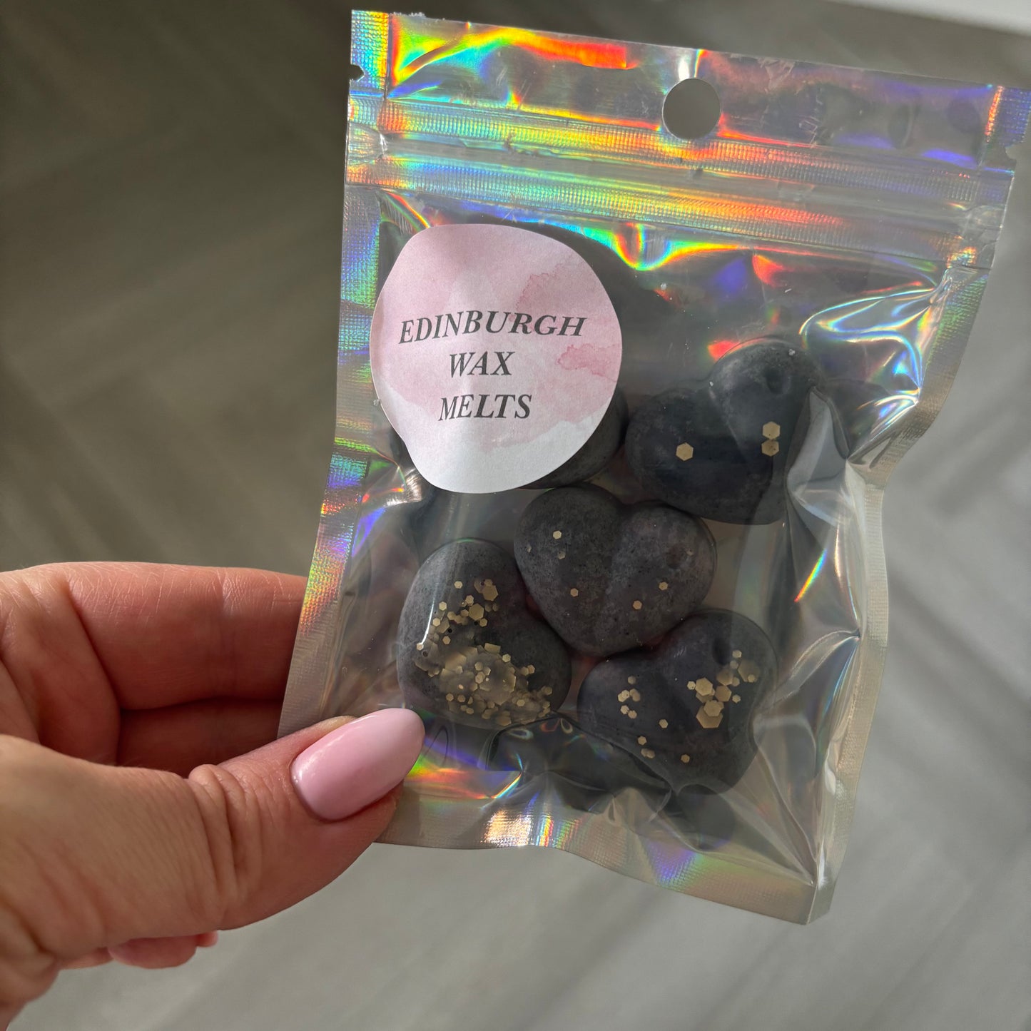 Ebony Coconut Hearts